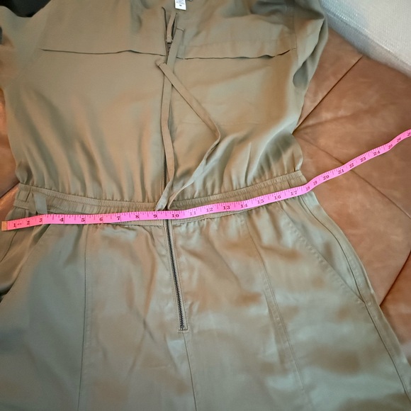 Athleta Olive Green Celestial Jumpsuit - Picture 7 of 8